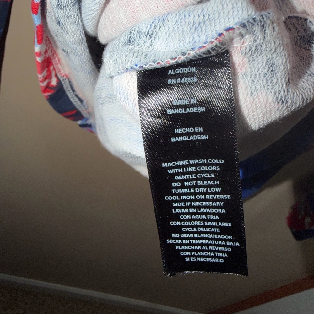 Rouge Collection Multicolor Tie-Dye Hoodie - Picture 5 of 5